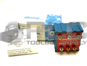 NEW GEMS ST-28244  FLIP-PAC NON-INTRINSICALLY SAFE RELAY 