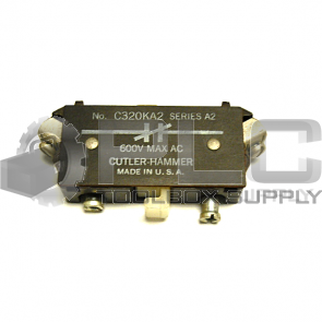 NEW CUTLER-HAMMER C320KA2 SER A2 AUXILIARY CONTACT  