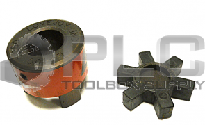NEW LOVEJOY 1.250  L-100 COUPLING WITH RUBBER SPIDER INSERT