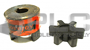 NEW LOVEJOY .875 L-100 COUPLING WITH SPIDER INSERT