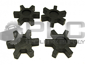 NEW LOT OF 4 LOVEJOY 110 SPIDER RUBBER INSERT 