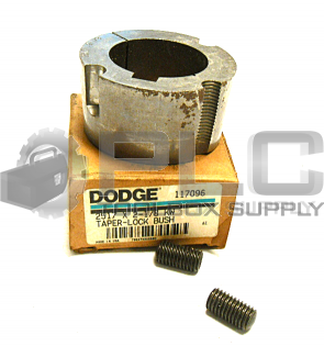 NEW DODGE 117096 TAPER LOCK BUSH 2517 X 2-1/8'' BORE 
