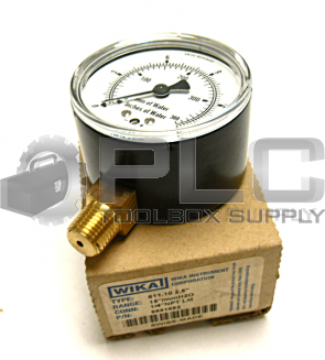 NEW WIKA 9851682 GAUGE 2.5'' 