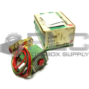 NEW ASCO REDHAT 8210G33 SOLENOID VALVE 3/8" 24/DC