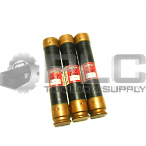 LOT OF 3 LOW-PEAK LPS-RK-40 DUAL ELEMENT TIME DELAY FUSE