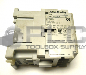 ALLEN BRADLEY 700-CF220 SER. A CONTACTOR 