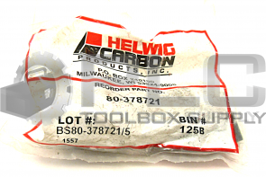 BAG OF 4 NEW HELWIG CARBON 80-378721 MOTOR BRUSH 