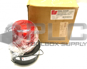 NEW SIGNAL DIVISION AV1-120R STROBE LIGHT RED