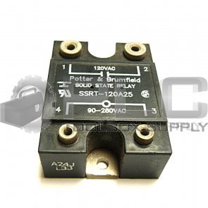 POTTER & BRUMFIELD SSRT-120A25 SOLID STATE RELAY 