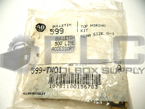 NEW ALLEN BRADLEY 599-TW01 TOP WIRING KIT 
