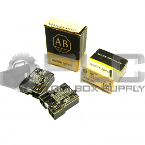 LOT OF 2 NEW ALLEN BRADLEY 800M-XD1 SER B CONTACT BLOCKS