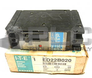 NEW IN BOX ITE ED22B020  BREAKER