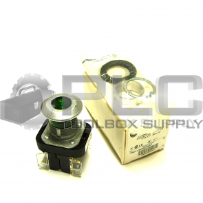 NEW ALLEN BRADLEY 800T-FXNQ24GA7 SER T ILLUMINATED 3 POSITION PUSH BUTTON GREEN