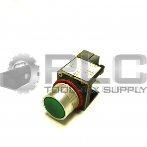 NEW ALLEN BRADLEY 800MR-A1 SER A PUSH BUTTON GREEN