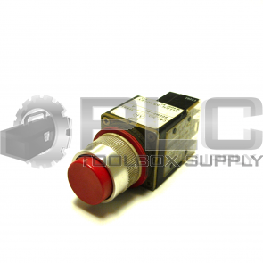 NEW ALLEN BRADLEY 800MR-B6 SER A MOMENTARY CONTACT PUSH BUTTON RED
