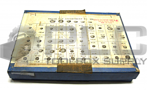 NEW BOX OF CALEBAUGH 160 BRUSH CAP ASSORTMENT 