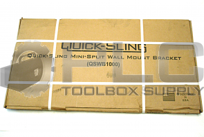 NEW SEALED QUICK SLING QSWB1000 MINI SPLIT WALL BRACKET