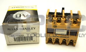 NEW ALLEN BRADLEY  195-FA22  /A AUXILIARY CONTACT BLOCK