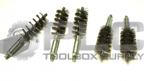 NEW LOT OF 5 GOODWAY 1" SPIN-GRIT CONDENSER BRUSHES