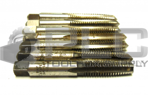 NEW LOT OF 7 NEW GTD 3/8-16 NC STEEL TAP READ