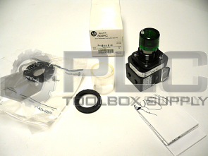 NEW ALLEN BRADLEY 800HC-QRAH2G  SER. G ILLUMINATED PUSHBUTTON