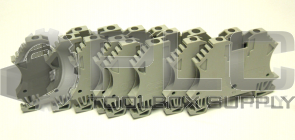  LOT OF 8 ALLEN BRADLEY 1492-J4 TERMINAL BLOCK 800V 4mm²