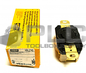 NEW HUBBELL HBL2740 TWIST LOCK RECEPTACLE 