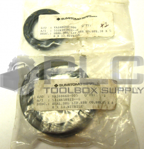 NEW  KOYO 65X88X12 DOUBLE LIP SEAL AND 38X58X11  DOUBLE LIP SEAL KIT