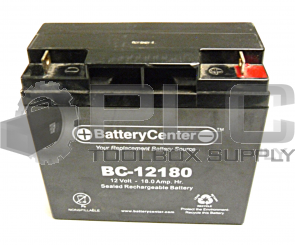 BATTERY CENTER BC-12180 BATTERY 12 VOLTS 18 AMP 