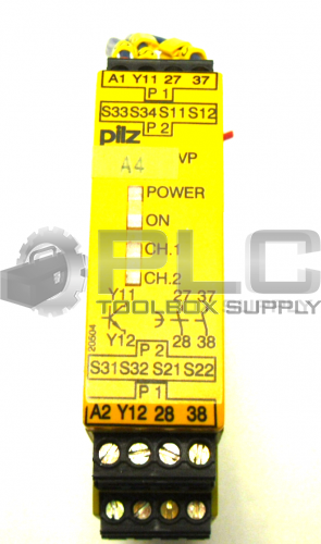 PILZ PNOZ X2.1VP 0.75 24VDC 1SO 2N/O FIX SAFETY RELAY ID NUMBER 777600 101223