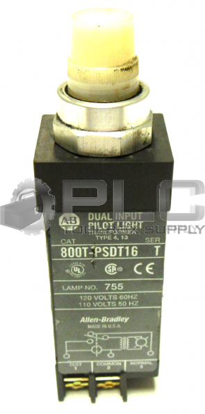 ALLEN BRADLEY 800T-PSDT16 DUAL INPUT SERIES T