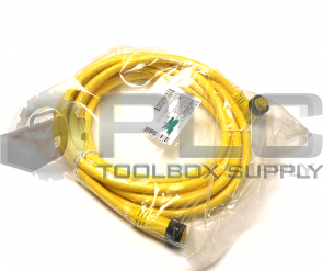 NEW WOODHEAD MOLEX 114031A01M050 4 POLE MALE/FEMALE ST/90 5M CORD