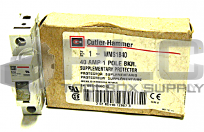 NEW CUTLER HAMMER WMS1B40 SUPPLEMENTARY PROTECTOR