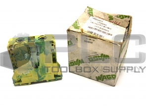 NEW WAGO 285-197 SAFETY TERMINAL BLOCK 285