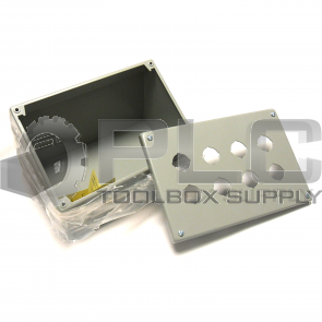 NEW HOFFMAN E8PBA 8 HOLE FRONT PUSHBUTTON ENCLOSURE