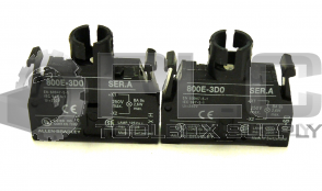 NEW LOT OF 2 ALLEN BRADLEY 800E-3D0 /SER A FULL VOLTAGE MODULE