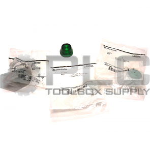 NEW LOT OF 4 ALLEN BRADLEY 800T-N26G /SER C PILOT LIGHT COVER GREEN