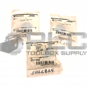 LOT OF 3 NEW ALLEN BRADLEY 800T-N26B SER C PILOT LIGHT BLUE LENS