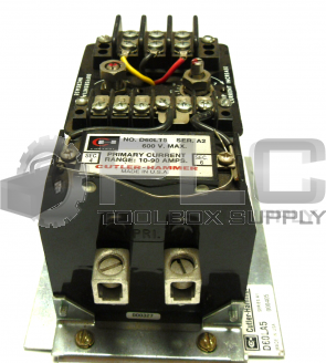 CUTLER-HAMMER D60LA5 RELAY W/ D60LT5 TRANSFORMER