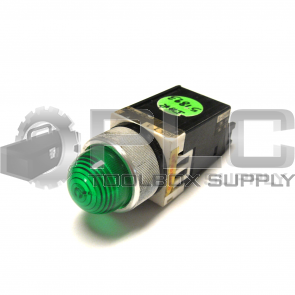 FUJI ELECTRIC AH22-Z 3 COMMAND SWITCH GREEN LENS WITH AHX511-Q