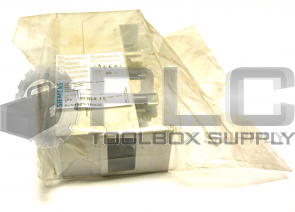 NEW SEALED SIEMENS 8US1921-1BA00 TERMINAL BOARD 3 POLE WITH COVER 