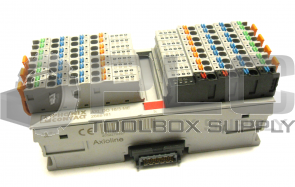 PHOENIX CONTACT 2688161 OUTPUT MODULE AXL DO 16/3-ME RED