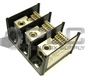 FERRAZ SHAWMUT 66623 POWER DISTRIBUTION BLOCK 3 POLE 600V