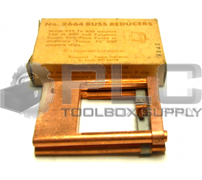 NEW BUSSMANN 2664 FUSE REDUCER 600-400AMP 250-600V
