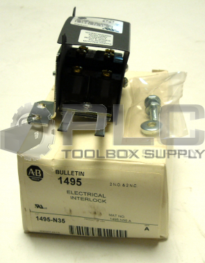 NEW ALLEN BRADLEY 1495-N35 / SER A ELECTRICAL INTERLOCK