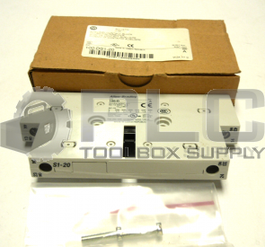 NEW ALLEN BRADLEY 100-DS1-20 /SER A CONTACTOR AUXILIARY CONTACT BLOCK