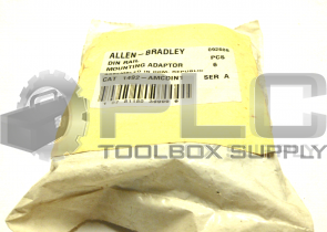 NEW 6 PIECES ALLEN BRADLEY 1492-AMCDIN1 /SER A DIN RAIL MOUNTING ADAPTOR