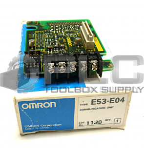 NEW OMRON E53-E04 COMMUNICATION BOARD 