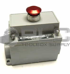 NEW ALLEN BRADLEY 800H-1HVX7M1 ENCLOSURE BASE W/ 800H-NP30 COVER 