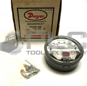 NEW DWYER 2000-0 PRESSURE GAGE 